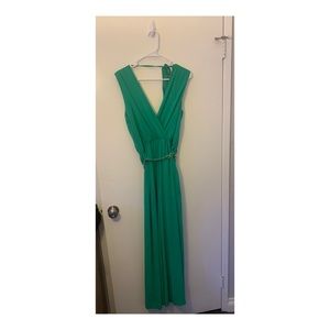 PAPAYA: Green Jumpsuit